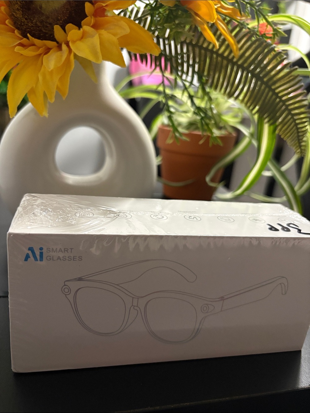 AI Smart Glasses with Camera, Translation, Music & Calling – New